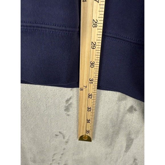 Vineyard Vines Clean Fleece Hoodie Nautical Navy Mens XL Athletic Pullover - Picture 4 of 8